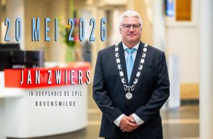 Burgemeester Jan Zwiers in de Spil